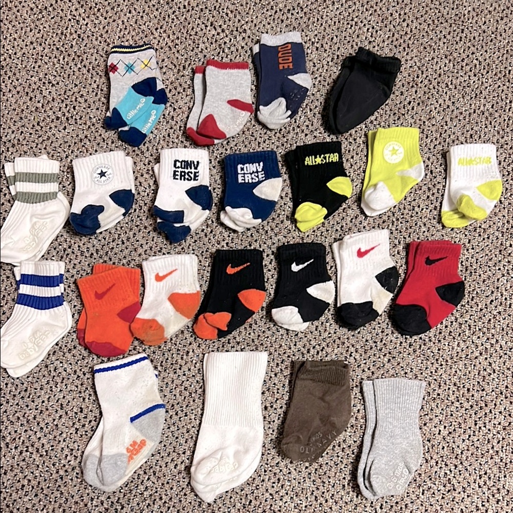 Nike and Converse | Baby Socks Collection
